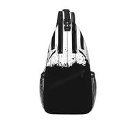 Borsa a tracolla per pianoforte, borsa a tracolla, borsa a tracolla in vita, marsupio da uomo e donna