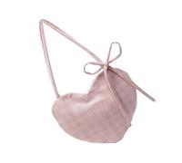 Borsa a tracolla per ragazze adolescenti, a forma di cuore, ergonomica, alla , con , per studenti, appuntamenti, pendolari, compleanni, libero e settimane, Colore: rosa., Siehe
