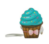 Borsa a tracolla per ragazze Cupcake Bag Borse in pelle PU Borsa Cupcake Box Crossbody Per Le Donne Ragazza Struttura Interna Multifunzionale, Blu, One Size