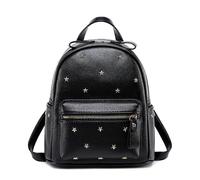 Borsa a tracolla per ragazze in similpelle con mini zaini a stella con rivetti