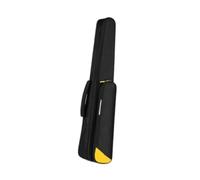 Borsa a tracolla per sassofono Sax Gig Bag Borsa a tracolla leggera Grande capacità Strumento a fiato digitale Zaino Borsa a mano per viaggiare, Nero Con Giallo