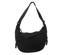 Borsa a tracolla per smartphone Borsa a tracolla College Tote Leather Handbag Work Tote Bag Purse Borse in legno, Nero , taglia unica