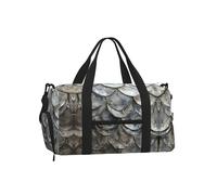 Borsa a tracolla per sport, borsa da viaggio con stampa dell'isola di Cuba, perfetta per palestra, campeggio, viaggi di lavoro, Bilancia pesce., One Size