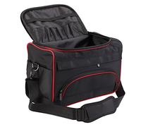 Borsa a tracolla per strumenti per parrucchieri, valigie portatili per parrucchieri, grande capacità, per asciugacapelli e piastra per capelli e forbici e pettine