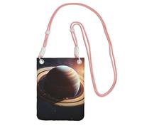 Borsa a tracolla per telefono cellulare con anello Saturno borse a tracolla impermeabile borsa per telefono cellulare borsa a tracolla per le donne