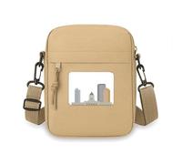 Borsa a tracolla per telefono cellulare e edifici cittadini del Canada, mini borsa a tracolla