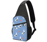 Borsa a tracolla per zaino a tracolla con e stelle marine Borsa a tracolla leggera con una tracolla Zaino da escursionismo da viaggio