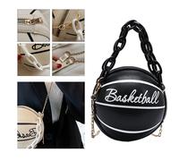 Borsa a tracolla piccola con borsa a forma di pallacanestro della scuola del