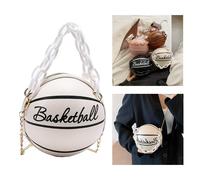 Borsa a tracolla piccola con borsa a forma di pallacanestro della scuola del