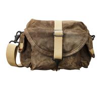 Borsa a tracolla piccola per fotocamera Domke 700-80A F-8 RuggedWear, marrone