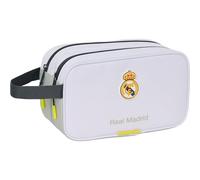 Borsa a tracolla piccola Real Madrid 25/26 per scuola e tempo libero giornaliero - Borsa piccola Real Madrid con tracolla regolabile e tasche multiple