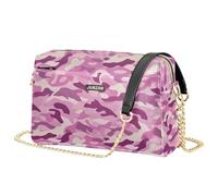 Borsa a tracolla piccola viola lavanda in pelle vegana da donna borsa a tracolla impermeabile borse a tracolla da donna mimetiche