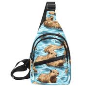 Borsa a tracolla piccola zaino per donne e uomini, carino camaleonti (3) zaino a tracolla per viaggi, sport escursionismo, Multicolore 03, 11.8x7x1.5in/30x18x4cm