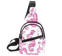 Borsa a tracolla piccola zaino per donne e uomini, carino camaleonti (3) zaino a tracolla per viaggi, sport escursionismo, Multicolore 06, 11.8x7x1.5in/30x18x4cm