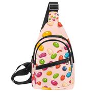 Borsa a tracolla piccola zaino per donne e uomini, funghi foresta flora (3) zaino a tracolla borsa a tracolla da viaggio sport escursionismo, Multicolore 06, 11.8x7x1.5in/30x18x4cm