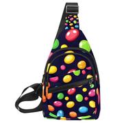 Borsa a tracolla piccola zaino per donne e uomini, funghi foresta flora (3) zaino a tracolla borsa a tracolla da viaggio sport escursionismo, Multicolore 04, 11.8x7x1.5in/30x18x4cm