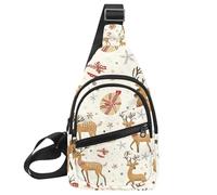 Borsa a tracolla piccola zaino per donne e uomini, funghi foresta flora (3) zaino a tracolla borsa a tracolla da viaggio sport escursionismo, Multicolore 08, 11.8x7x1.5in/30x18x4cm
