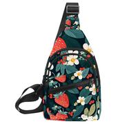 Borsa a tracolla piccola zaino per donne e uomini, funghi foresta flora (3) zaino a tracolla borsa a tracolla da viaggio sport escursionismo, Multicolore 18, 11.8x7x1.5in/30x18x4cm