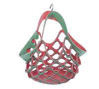 Borsa a tracolla pieghevole in pelle fatta a mano, 2 in 1, cuscino pieghevole e borsa per la spesa, borsa a tracolla pieghevole e alla moda per donne, Stile E., regular