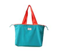 Borsa a tracolla pieghevole riutilizzabile della borsa della spesa di grande capacità per tutti i giorni, Blu, L, Bohemian