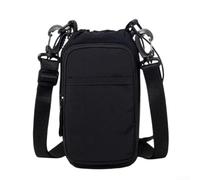 Borsa a tracolla portatile in nylon - Borsa a tracolla leggera per ventilatore Shark ChillPill ad alta velocità - Borsa compatta per escursionismo, campeggio e viaggi (nero)
