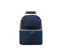 Borsa a tracolla portatile per il raffreddamento del latte materno e lo stoccaggio zaino isolato per mantenere il latte sicuro gestione delle scorte, Blu, One Size