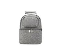 Borsa a tracolla portatile per il raffreddamento del latte materno e lo stoccaggio zaino isolato per mantenere il latte sicuro gestione delle scorte, grigio, One Size