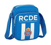 Borsa a Tracolla RCD Espanyol 611753672 Azzurro Bianco [16 x 22 x 6 cm]