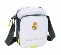Borsa a Tracolla Real Madrid C.F. Bianco 16 x 22 x 6 cm