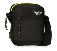 Borsa a tracolla Reebok Hamilton media nera 17x22x6 cm Poliestere