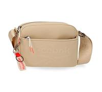 Borsa a tracolla Reebok Noah Beige 21,5x15x5 cm Poliestere