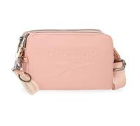 Borsa a tracolla Reebok Noah Flat Rosa 19x13x3 cm Poliestere