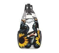 Borsa a tracolla regolabile Peace Love Breast Cancer Awareness per donne e uomini, con tracolla regolabile, zaino a spalla