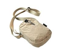 Borsa a tracolla resistente all ' acqua con tracolla regolabile e tasca per bottiglia a tenuta stagna per viaggi, palestra, escursionismo, tracolla in nylon, con coulisse, bottiglia d ' acqua leggera