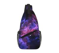 Borsa a tracolla resistente all'acqua con stampa dello spazio della galassia dell'universo