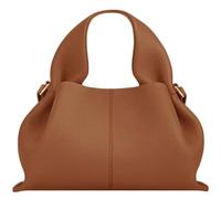 Borsa a tracolla retrò con tracolla a forma di nuvola, stile gnocco, da donna, casual, stile hobo (Camel,Small)