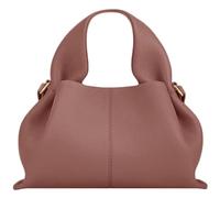 Borsa a tracolla retrò con tracolla a forma di nuvola, stile gnocco, da donna, casual, stile hobo (Dry Rose,Large)
