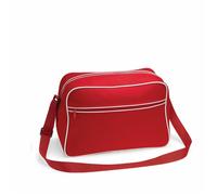 Borsa a Tracolla Retrò Scuola College Viaggio Bagbase Messenger Disco Lavoro