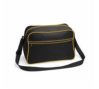 Borsa a Tracolla Retrò Scuola College Viaggio Bagbase Messenger Disco Lavoro