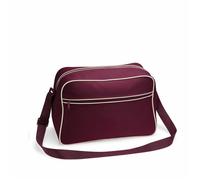 Borsa a Tracolla Retrò Scuola College Viaggio Bagbase Messenger Disco Lavoro