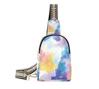Borsa a tracolla robusta delle donne variopinte di fulmine alla moda per gli uomini per il pacchetto di giorno, Fulmine colorato, 1 size