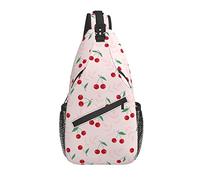 Borsa a tracolla Rosa Rosso Foglia di ciliegio Escursionismo Zainetto a tracolla Zaino da viaggio Zaino da viaggio per uomo Donna
