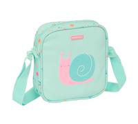 Borsa a Tracolla Safta Caracol Turchese 16 x 18 x 4 cm