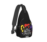 Borsa a tracolla Sanderson Sisters Halloween Hocus Pocus Zaino da escursionismo Zaino a tracolla a tracolla Zaino da viaggio per uomo Donna