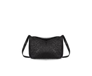 BORSA A TRACOLLA SANTA MARTA NERA DRAGON DIFFUSION One Size