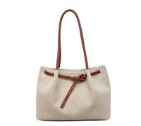 Borsa a tracolla semplice da donna Versatile Borsa ascellare Grande capacità Borsa a tracolla semplice Manico lungo Casual Tote Borsa All-Match Borsa da viaggio Borsa da lavoro, C, Medium