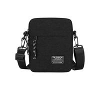 Borsa a tracolla semplice e funzionale Costruzione in tessuto universitario premium maschile Scomparto anteriore immediato Set da lavoro ergonomico per spalla Borsa da viaggio da viaggio per affari