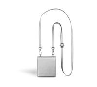 FORCE CASE FCPOUCHGZFLIPS CUSTODIA A LIBRO per Samsung Galaxy Z Flip 2/3/4/5/6, Argento
