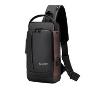 Borsa a tracolla singola da uomo Borsa a tracolla Borsa a tracolla singola con lucchetto a tracolla singola borsa per cavo dati borsa locomotiva per sport all'aria aperta Zaini tasca per laptop