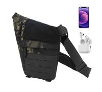 Borsa a tracolla sotto le ascelle - Borsa a tracolla da ciclismo, borsa a tracolla a tracolla | impermeabile per viaggi all'aperto, borsa con scomparto in nylon multiuso regolabile per un tra